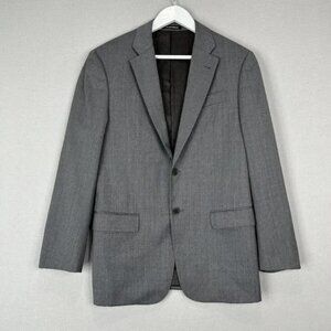 Emporio Armani Mens Blazer Gray Wool G Line Slim Fit Sport Coat Jacket Work